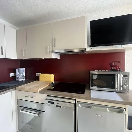 Apartmán Arc En Ciel C - Coquet T2 Face A La Montagne Et Avec Vue Degagee Sur La 